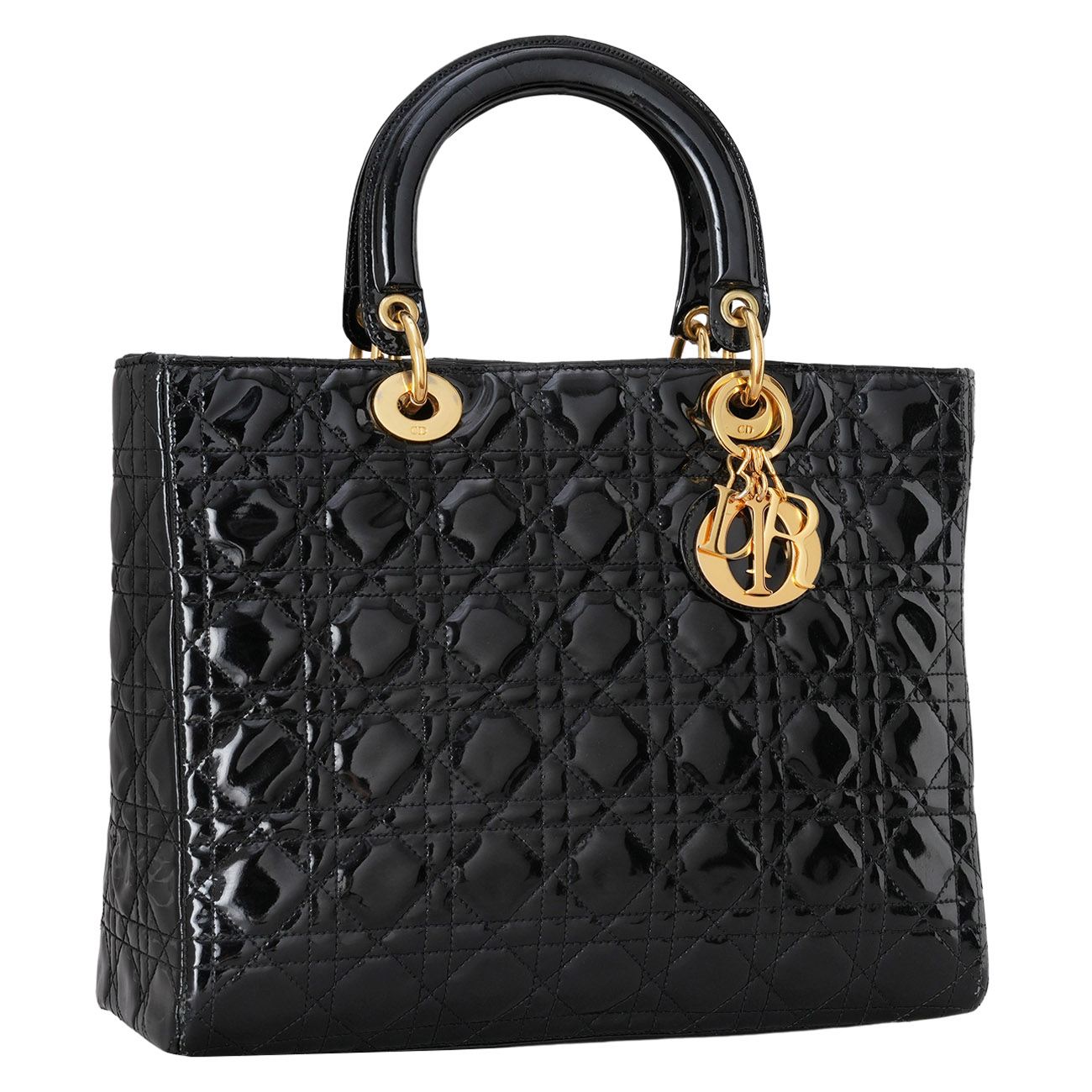 CHRISTIAN DIOR(USED)디올 페이던트 레이디 디올 라지
